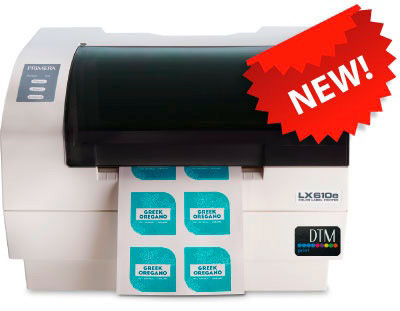 LX610e Color Label Printer/Cutter/Software Bundle