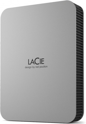 Lacie 2TB Mobile Drive USB-C Moon Silver